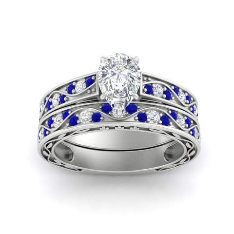 pear-shaped-antique-filigree-sapphire-bridal-ring-set-in-white-gold-fdens3543pegsablangle5-nl-wg.jpg