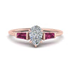Load image into Gallery viewer, pear-shaped-bar-baguette-3-stone-pink-sapphire-engagement-ring-in-rose-gold-FDENS100PERGSADRPI-NL-RG