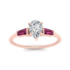 Load image into Gallery viewer, pear-shaped-bar-baguette-3-stone-pink-sapphire-engagement-ring-in-rose-gold-FDENS100PERGSADRPIANGLE5-NL-RG