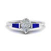 Load image into Gallery viewer, pear-shaped-bar-baguette-3-stone-sapphire-engagement-ring-in-white-gold-FDENS100PERGSABL-NL-WG