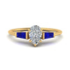 Load image into Gallery viewer, pear-shaped-bar-baguette-3-stone-sapphire-engagement-ring-in-yellow-gold-FDENS100PERGSABL-NL-YG