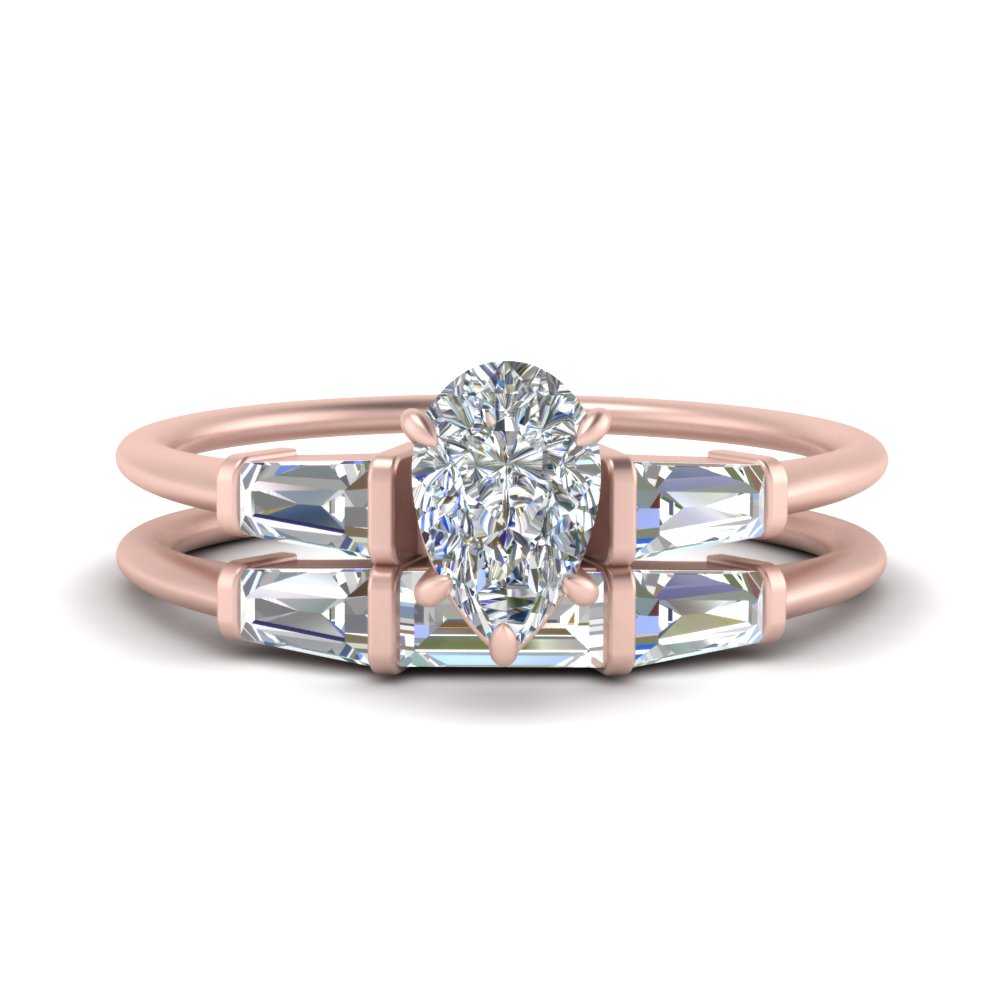 pear-shaped-bar-set-diamond-ring-with-matching-3-baguette-wedding-band-in-FDENS100PE-NL-RG