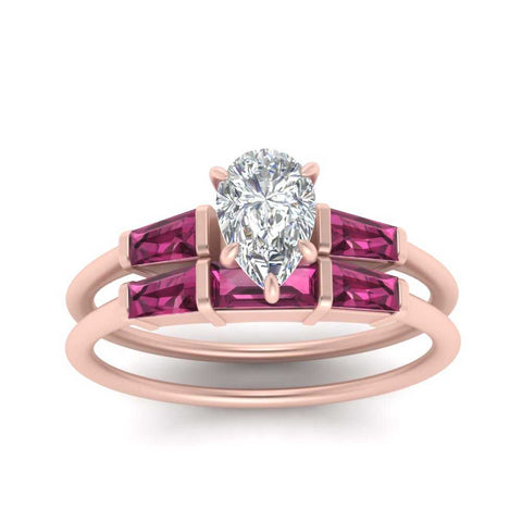 pear-shaped-bar-set-pink-sapphire-ring-with-matching-3-baguette-wedding-band-in-rose-gold-FDENS100PEGSADRPIANGLE5-NL-RG