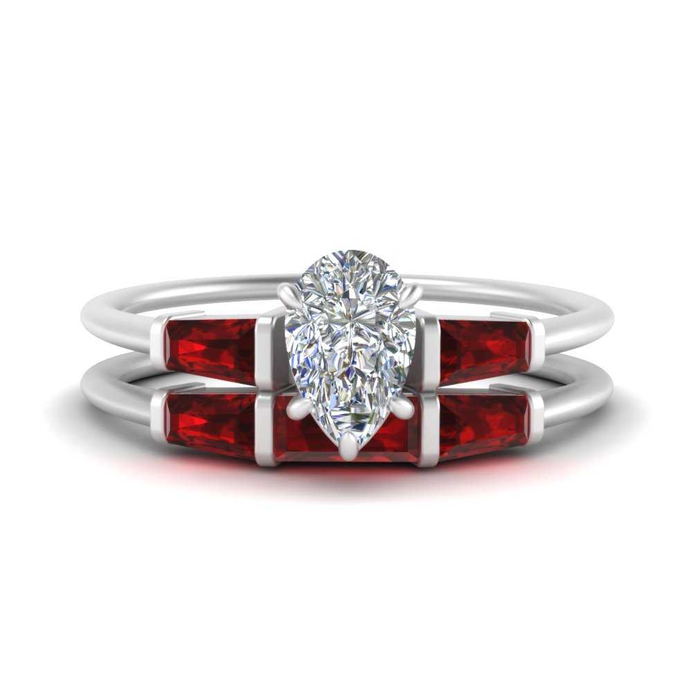 pear-shaped-bar-set-ruby-ring-with-matching-3-baguette-wedding-band-in-FDENS100PEGRUDR-NL-WG