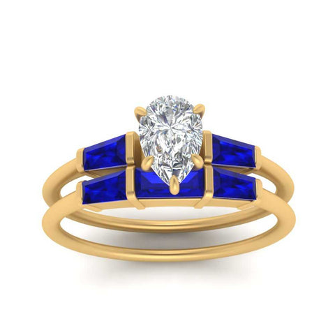 pear-shaped-bar-set-sapphire-ring-with-matching-3-baguette-wedding-band-in-yellow-gold-FDENS100PEGSABLANGLE5-NL-YG