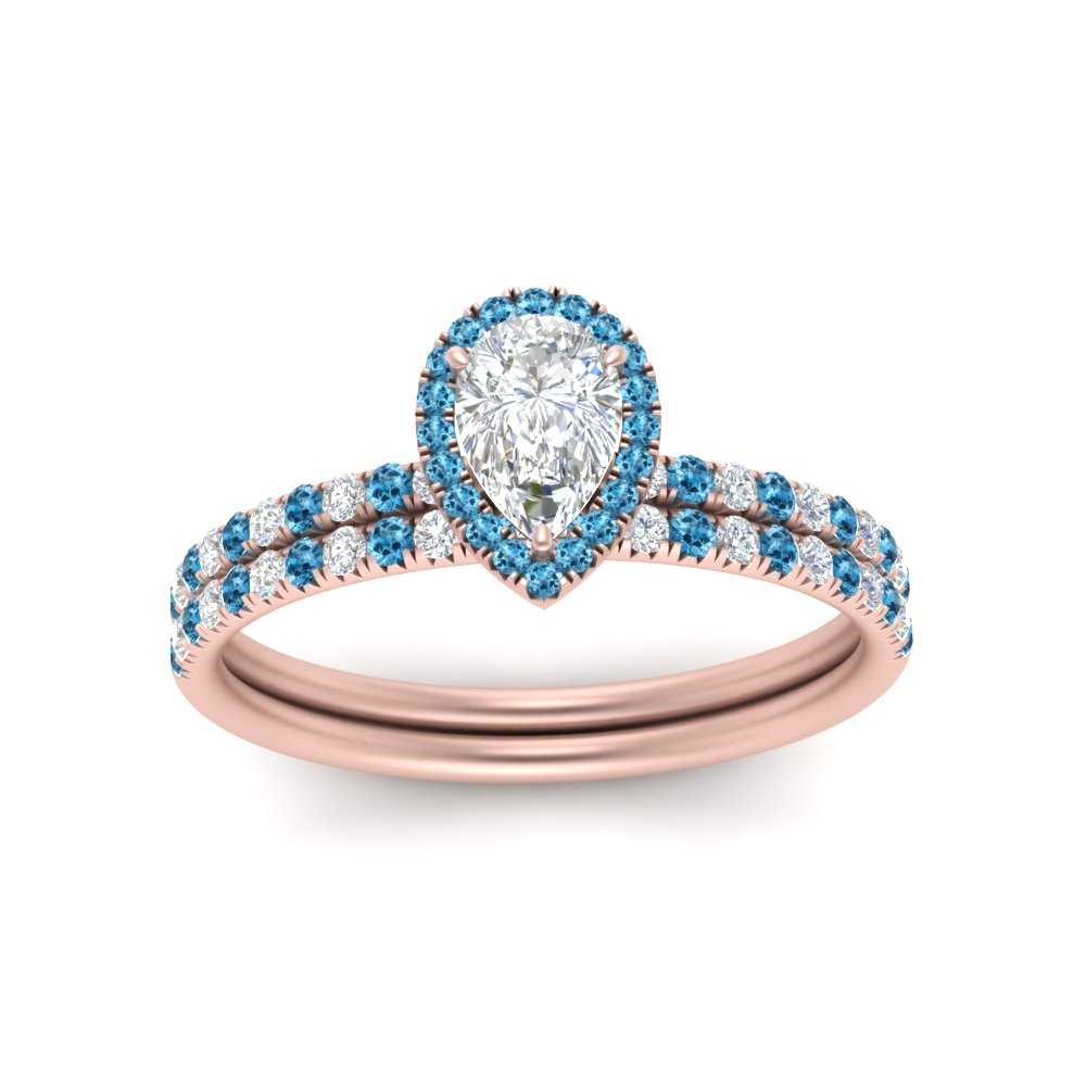 pear-shaped-blue-topaz-halo-wedding-ring-set-in-rose-gold-FD8523PEGICBLTO-NL-RG