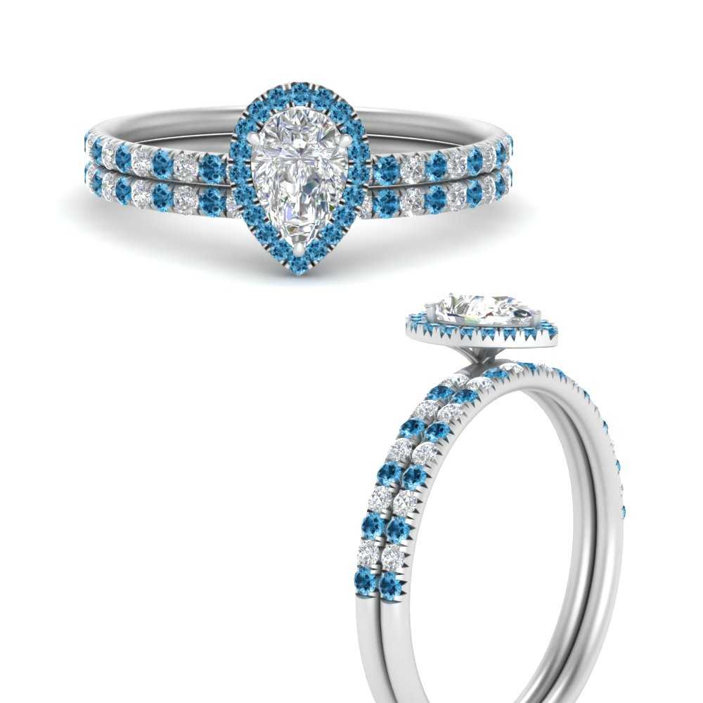 pear-shaped-blue-topaz-halo-wedding-ring-set-in-white-gold-FD8523PEGICBLTO-NL-WG