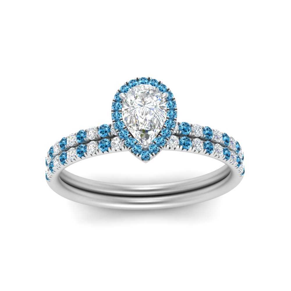 pear-shaped-blue-topaz-halo-wedding-ring-set-in-white-gold-FD8523PEGICBLTO-NL-WG