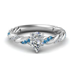 Load image into Gallery viewer, pear-shaped-blue-topaz-twisted-vine-engagement-ring-in-white-gold-FD9127PERGICBLTO-NL-WG