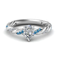 Thumbnail 23 - pear-shaped-blue-topaz-twisted-vine-engagement-ring-in-white-gold-FD9127PERGICBLTO-NL-WG