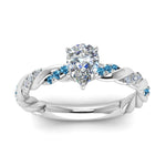 Load image into Gallery viewer, pear-shaped-blue-topaz-twisted-vine-engagement-ring-in-white-gold-FD9127PERGICBLTOANGLE5-NL-WG
