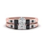 Load image into Gallery viewer, pear-shaped-channel-three-stone-diamond-engagement-ring-with-black-diamond-in-rose-gold-FDENS205PEGBLACK-NL-RG.jpg
