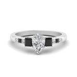 Load image into Gallery viewer, pear-shaped-channel-three-stone-diamond-engagement-ring-with-black-diamond-in-white-gold-FDENS205PERGBLACK-NL-WG.jpg