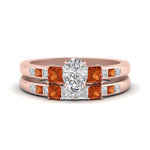 Load image into Gallery viewer, pear-shaped-channel-three-stone-diamond-engagement-ring-with-orange-sapphire-in-rose-gold-FDENS205PEGSAOR-NL-RG.jpg
