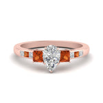 Load image into Gallery viewer, pear-shaped-channel-three-stone-diamond-engagement-ring-with-orange-sapphire-in-rose-gold-FDENS205PERGSAOR-NL-RG.jpg
