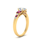 Load image into Gallery viewer, pear-shaped-channel-three-stone-diamond-engagement-ring-with-pink-sapphire-in-yellow-gold-FDENS205PERGSADRPI-NL-YG.jpg
