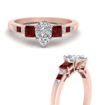 Load image into Gallery viewer, pear-shaped-channel-three-stone-diamond-engagement-ring-with-ruby-in-rose-gold-FDENS205PERGRUDR-NL-RG.jpg
