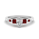 Load image into Gallery viewer, pear-shaped-channel-three-stone-diamond-engagement-ring-with-ruby-in-white-gold-FDENS205PERGRUDR-NL-WG.jpg
