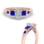 Load image into Gallery viewer, pear-shaped-channel-three-stone-diamond-engagement-ring-with-sapphire-in-rose-gold-FDENS205PERGSABL-NL-RG.jpg