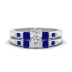 Load image into Gallery viewer, pear-shaped-channel-three-stone-diamond-engagement-ring-with-sapphire-in-white-gold-FDENS205PEGSABL-NL-WG.jpg
