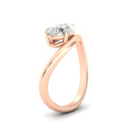Load image into Gallery viewer, pear-shaped-curve-wave-diamond-solitaire-engement-ring-in-rose-gold-fd11566per-nl-rg.jpg
