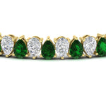 Load image into Gallery viewer, Pear Shaped Tennis Bracelet 21 Carat
