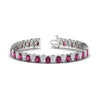 Load image into Gallery viewer, Pear Shaped Tennis Bracelet 21 Carat