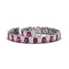 Load image into Gallery viewer, Pear Shaped Tennis Bracelet 21 Carat