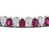 Load image into Gallery viewer, Pear Shaped Tennis Bracelet 21 Carat