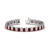 Load image into Gallery viewer, Pear Shaped Tennis Bracelet 21 Carat