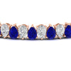 Load image into Gallery viewer, Pear Shaped Tennis Bracelet 21 Carat