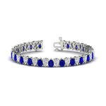 Load image into Gallery viewer, Pear Shaped Tennis Bracelet 21 Carat
