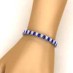 Load image into Gallery viewer, Pear Shaped Tennis Bracelet 21 Carat
