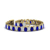 Load image into Gallery viewer, Pear Shaped Tennis Bracelet 21 Carat