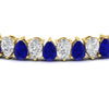 Load image into Gallery viewer, Pear Shaped Tennis Bracelet 21 Carat
