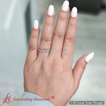 Load image into Gallery viewer, pear-shaped-diamond-eternity-band-in-14k-white-gold-FDEWB8931-1.30-CT-F1
