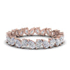 Load image into Gallery viewer, pear-shaped-diamond-eternity-band-in-rose-gold-FDEWB8931PER-NL-RG