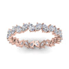 Load image into Gallery viewer, pear-shaped-diamond-eternity-band-in-rose-gold-FDEWB8931PER-NL-RG