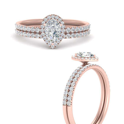 pear-shaped-diamond-halo-wedding-ring-set-in-rose-gold-FD8523PE-NL-RG