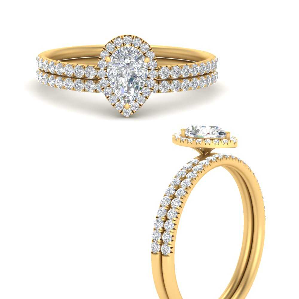 pear-shaped-diamond-halo-wedding-ring-set-in-yellow-gold-FD8523PE-NL-YG