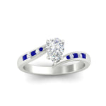 Load image into Gallery viewer, pear-shaped-diamond-swirl-channel-set-sapphire-wedding-ring-in-white-gold-FDENS4028PERGSABLANGLE5-NL-WG.jpg?v=1754995954