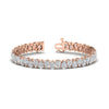 Load image into Gallery viewer, Pear Shaped Tennis Bracelet 21 Carat