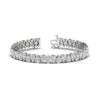 Load image into Gallery viewer, Pear Shaped Tennis Bracelet 21 Carat