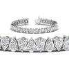 Load image into Gallery viewer, Pear Shaped Tennis Bracelet 21 Carat