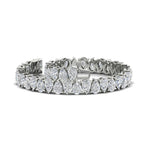 Load image into Gallery viewer, Pear Shaped Tennis Bracelet 21 Carat
