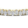 Load image into Gallery viewer, Pear Shaped Tennis Bracelet 21 Carat