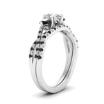 Load image into Gallery viewer, pear-shaped-diamond-twisted-floral-prong-black-diamond-wedding-set-white-gold-FD10257PEGBLACK-ANGLE2-NL-WG_f8f6d855-760f-43a8-bee7-19d64715e3d4?v=1756360158
