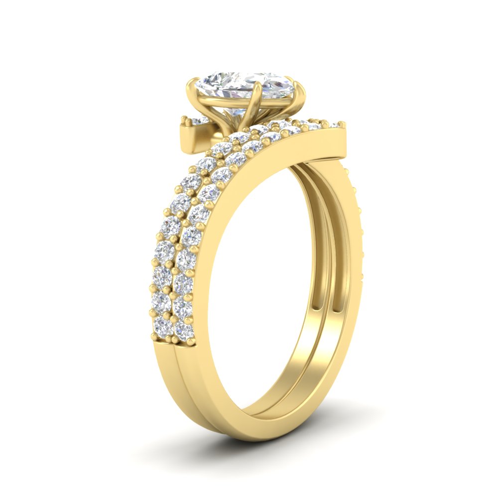 pear-shaped-diamond-wedding-ring-set-in-FDENS3007PE-NL-YG