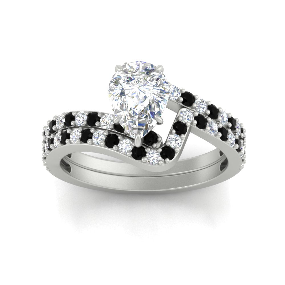 pear-shaped-diamond-wedding-ring-set-with-black-diamond-in-FDENS3007PEGBLACK-NL-WG