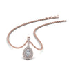 Load image into Gallery viewer, pear-shaped-double-halo-diamond-pendant-in-FDPD86826PE(6.0X4.0MM)-NL-RG-GS